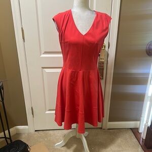 Bar III Vibrant Red Mini Dress